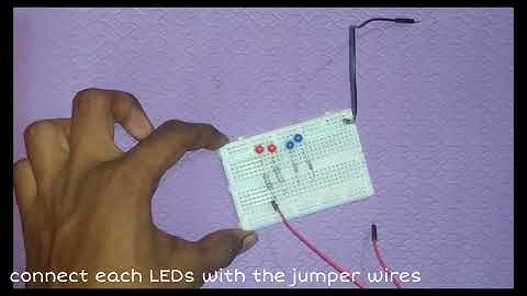 How to make police lights with various modes with Arduino uno at home _ DIY projects _YASHASH BM