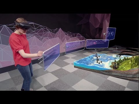 Videó: A Microsoft HoloLens Egy új AR Headset Számítógép