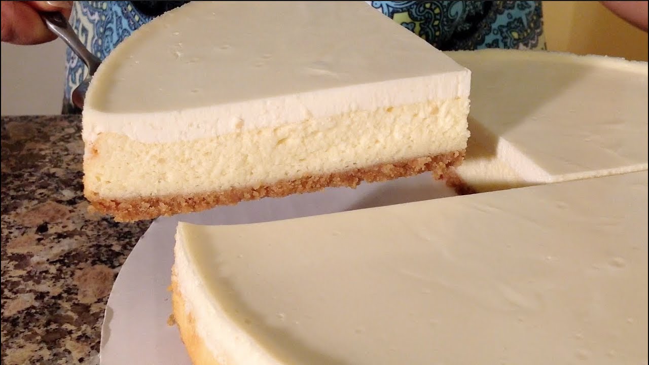 plain cheesecake recipe without sour cream