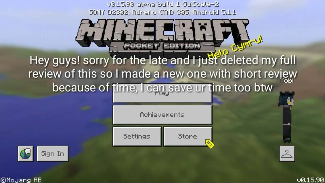 MCPE 0.16.0 Beta Build 1 Review + Download!