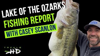 Lake of the Ozarks Fishing Report Late April by Casey Scanlon and Tackle HD