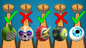 Going Balls VS Rolling Ball 3D VS Action Balls - Insane Speedrun Walkthrough!🔥🎮
