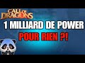 Un joueur a 1 milliard de puissance      call of dragons 