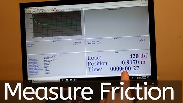 How to Measure Coefficient of Friction (Static+Kinetic)