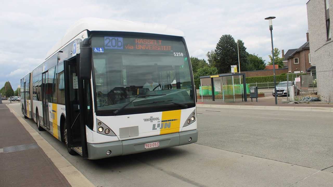 [Rit] Van Hool newAG300 (lijn 20b) De Lijn - Limburg