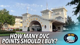 How Many DVC Points Should I Buy?