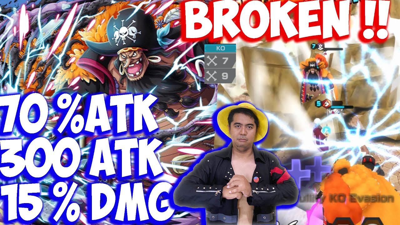 Full Damage Build EX Blackbeard V2 Terlalu Broken 🔥🔥- One Piece Bounty Rush