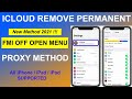 Nouvelle mthode pour dbloquer icloud iphone 5  15 pro max open menu unlocktool
