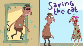 Saving The Cat 🐈 | Cartoon Box 449 | by Frame World | Hilarious Cartoons  #frameworld #cartoonbox