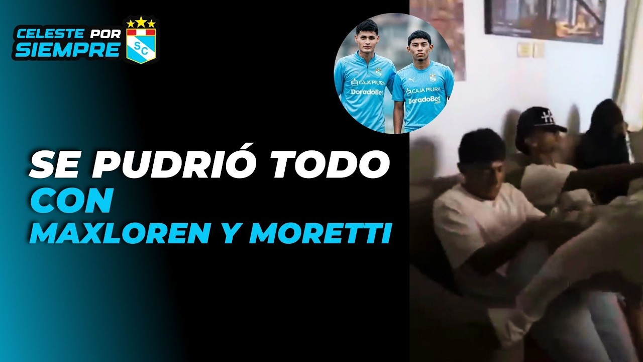 SE PUDRIO TODO CON MAXLOREN Y MORETTI EN SPORTING CRISTAL