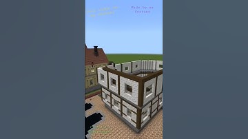 Minecraft Time-lapse: building a cottage house build in my city #timelapse #minecraft #build#builder