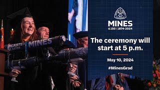 Mines Undergraduate Commencement #3  May 2024