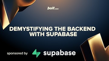Demystifying the backend: How Supabase powers your application with database, authentication & more