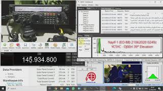 How Nayif-1 EO-88 decoded with Yaesu FT-847 & HRD