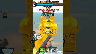 finally 751 rebirth complete in titan training simulator