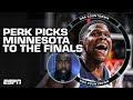 The Timberwolves are going to the NBA Finals! - Kendrick Perkins is convinced 🏆 | NBA Countdown