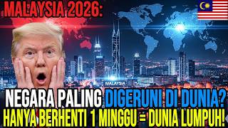 Tiada siapa mampu menghalang MALAYSIA!Profesor MIT dedah: Negara paling digeruni dunia!