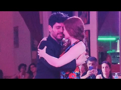 Muy Suave by Domingo Federico: Alejandro Beron & Kelly Lettieri dance Tango in Milonga Congreso