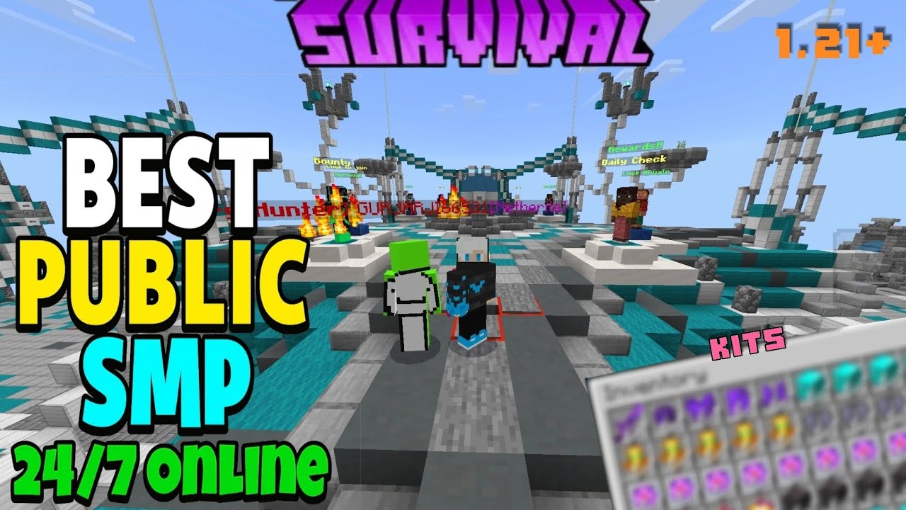 🐅 Join Best Lifesteal Public Smp Server For Minecraft 📖 | Java + PE ...