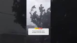Forte Tempestade Causa Estragos No Rio De Janeiro  Meia Hora Notcias
