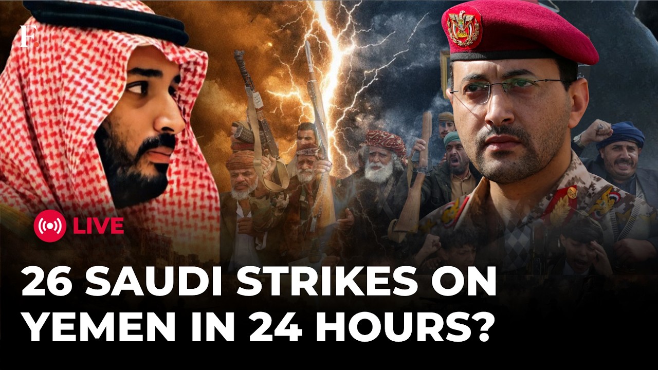 Houthis Accuse Saudi Arabia of Launching 26 Attacks in 24 Hours | WAR LIVE thumbnail
