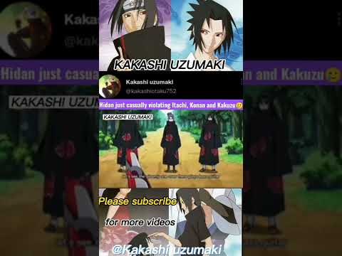 Hidan just casually