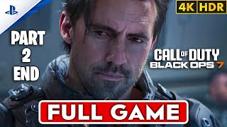 CALL OF DUTY BLACK OPS 7 Gameplay Walkthrough Campaign FULL GAME [4K 60FPS PS5 PRO]
