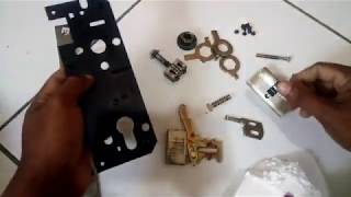 Cara Merakit Mortise Lock Pintu Kupu Tarung/Ganda - Youtube