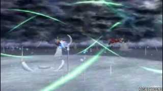 Dissidia Final Fantasy - Lightning Vs. Cloud Of Darkness [Cinematic Replay]
