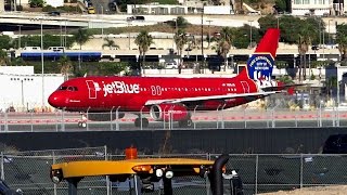JetBlue Airways Airbus A320 Takeoff San Diego
Even though this plane is addressed to the New York Fire Department, who, as i would imagine, play the roles of heroes everyday, I would like to say a big thank you to all those who serve in all fire departments, police departments, the branches of our military and any other positions whereby those put their lives on the line for our own safety. Not just those incredible people, but other people who work behind the scenes who play a small yet vital role like dispatchers or ambulance drivers and even intelligence agencies. Thank you to those who serve on the mainland, Hawaii, Alaska, and overseas.
Date: November 8, 2015
Registration: N615JB
Flight #: 189
Route: New York/John F. Kennedy International (JFK) - San Diego/Lindbergh Field (SAN)
Runway Used: 27
*****************************************************************************************************************
Previous Video: https://www.youtube.com/watch?v=O3u6qv1uq7s JetBlue Airways Airbus A320 Takeoff San Diego
