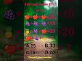 99% People Fail 😱 Can You Solve This Fruit Puzzle? | Only Geniuses Win