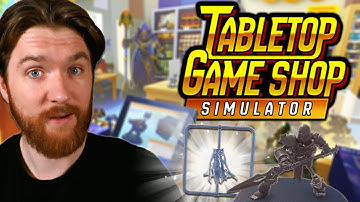 BUILD, PAINT AND SELL FIGURES?! yes please! - Tabletop Game Shop Simulator