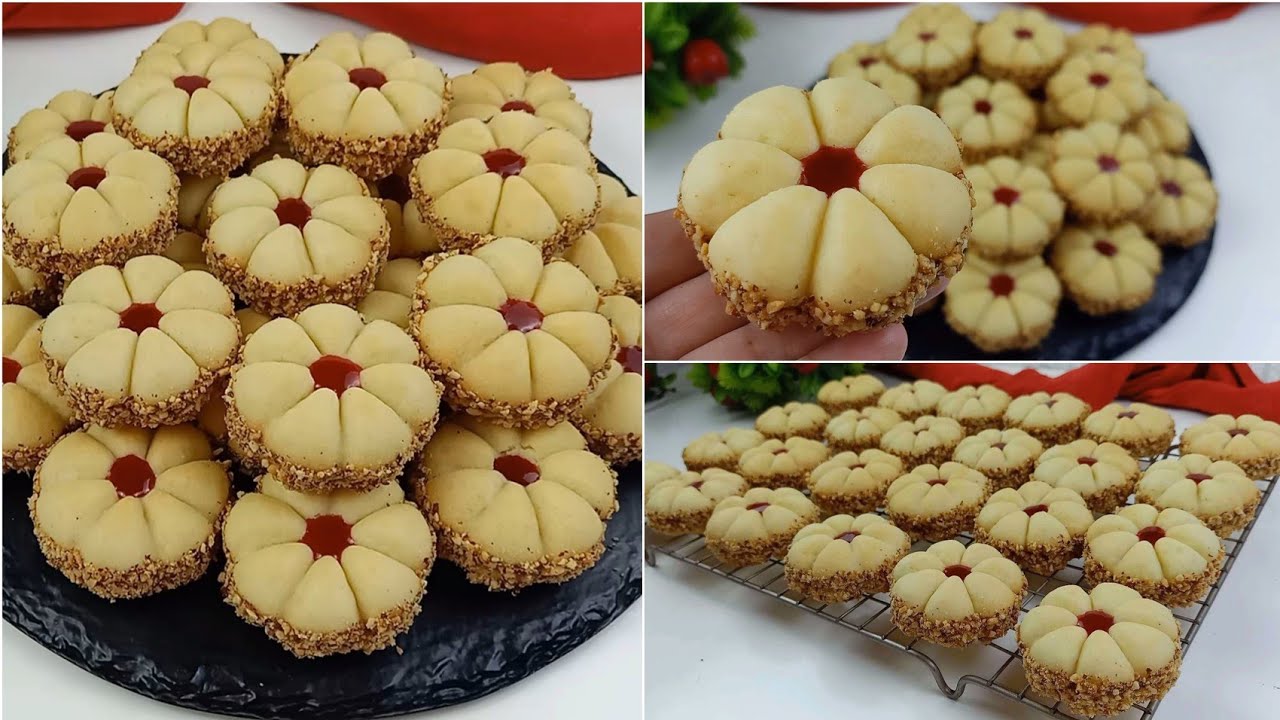 حلويات عيد الأضحى/أرواحي نعطيلك أسرار نجاح حلوة الزيت .. حلوة الوردة اللذيذة أخف من الريشة