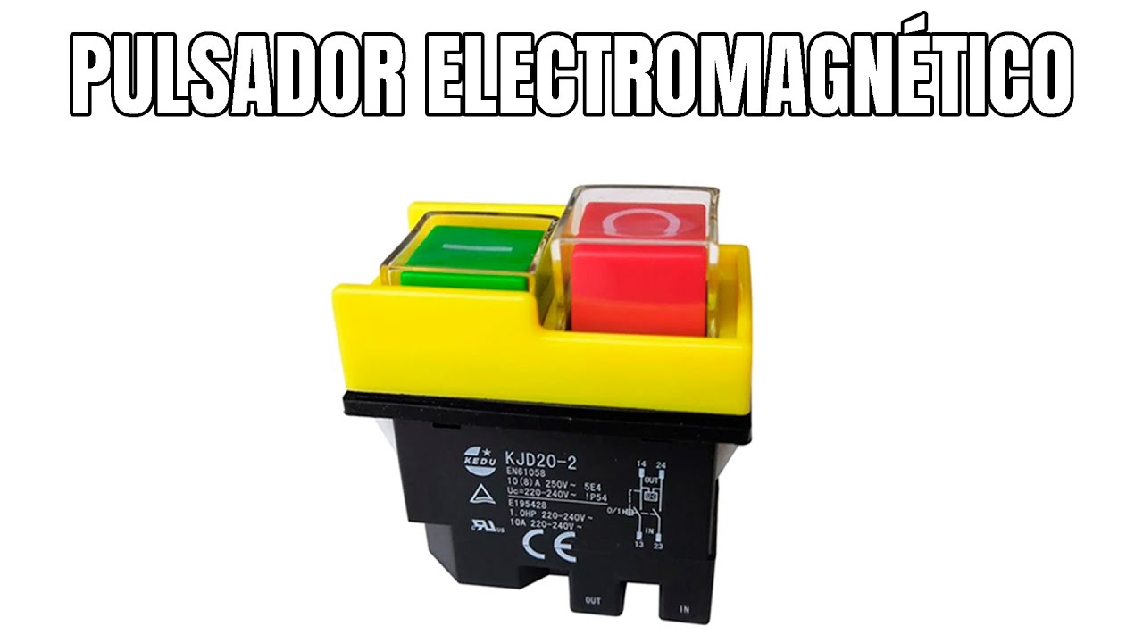 PULSADOR ELECTROMAGNÉTICO