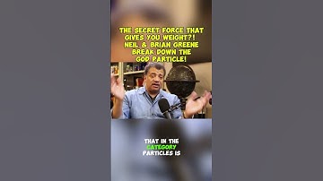 THE GOD PARTICLE REVEALED! Tyson & Greene Explain How The Higgs Boson Gives Everything Mass 🌌⚛️