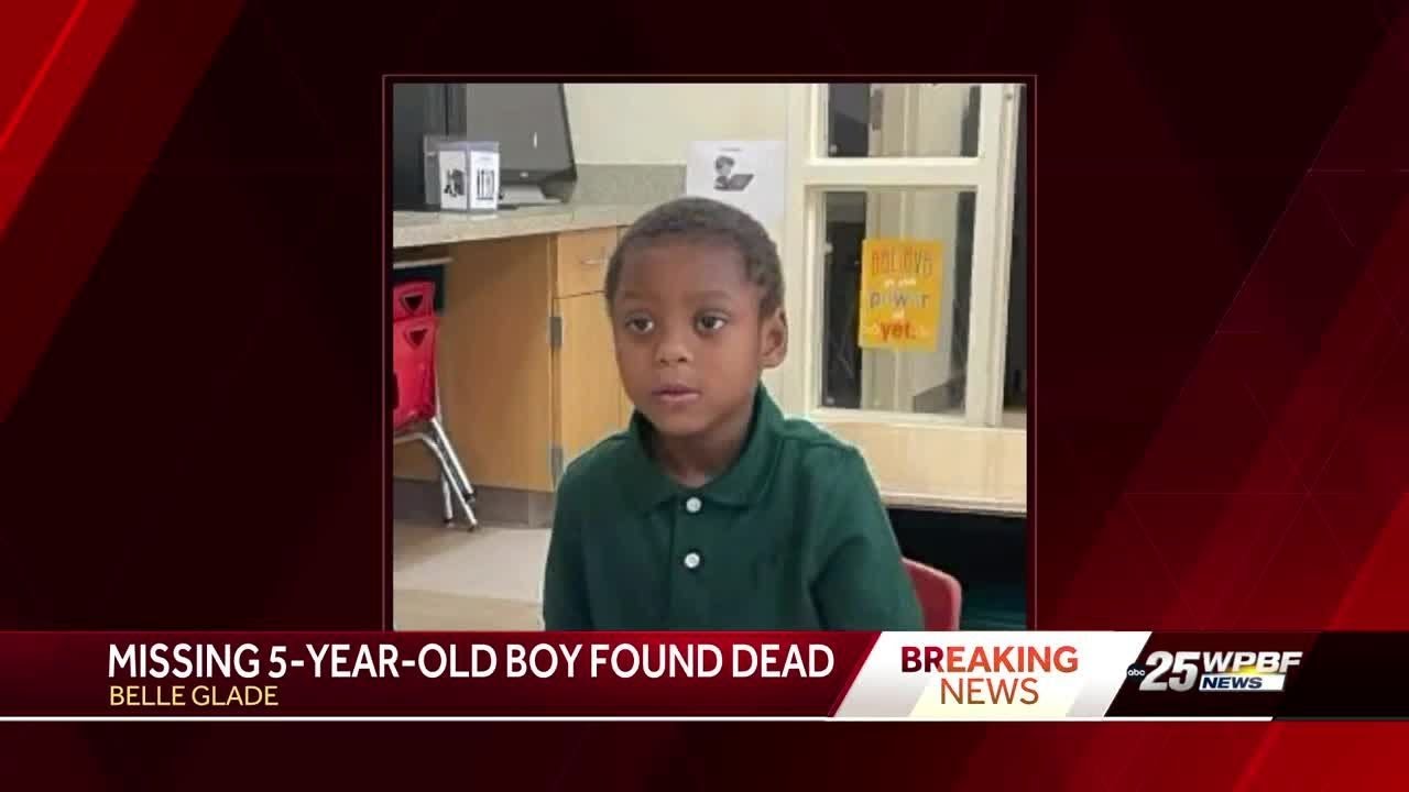 5-year-old autistic boy missing in Belle Glade found dead - YouTube