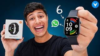 CHEGOU BARATO! Novo REDMI WATCH 6! Adeus apple Watch! UNBOXING