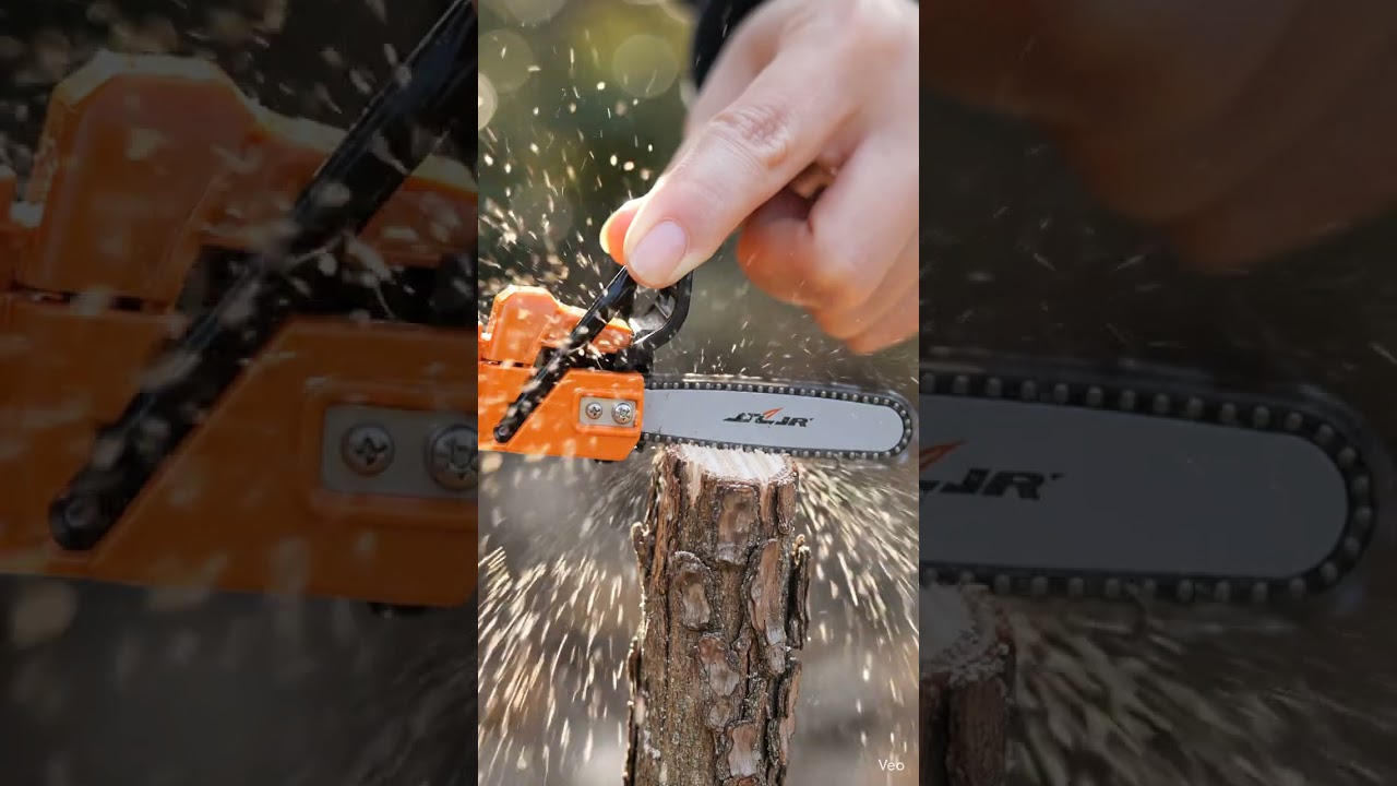 Tiny chainsaw that actually cuts 