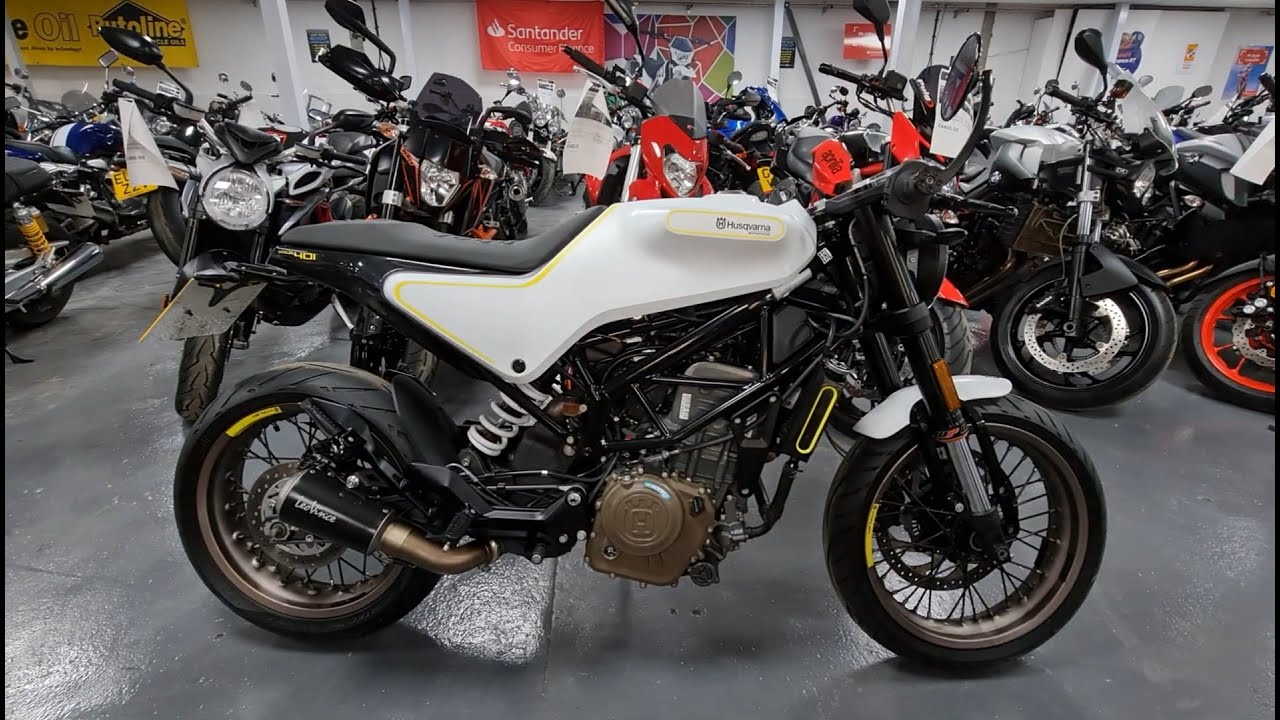 2019 Husqvarna Vitpilen 401 373cc Full Video View at Motorbikes4all.com in Malvern