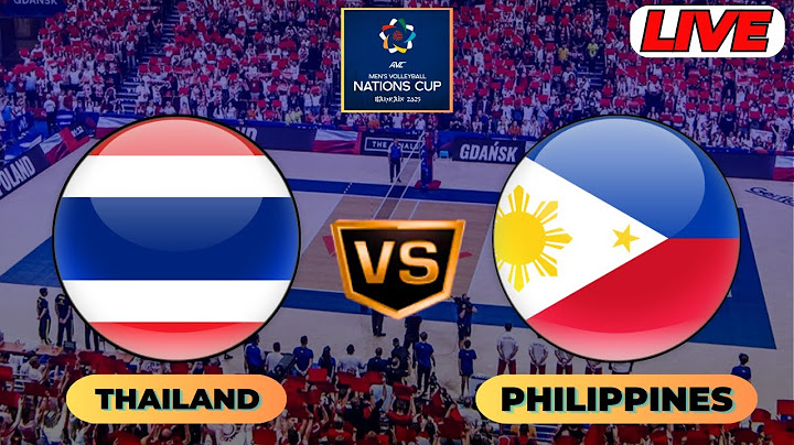 ไทย พบ ฟิลิปปินส์ | วอลเลย์บอลชาย AVC Nations Cup 2025 | SCOREBOARD
