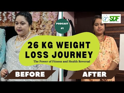 🎙️Podcast 1 - Fouziya's Inspiring 26 kg Weight Loss Journey: Overcoming Heart Problems, Diabetes! 💪