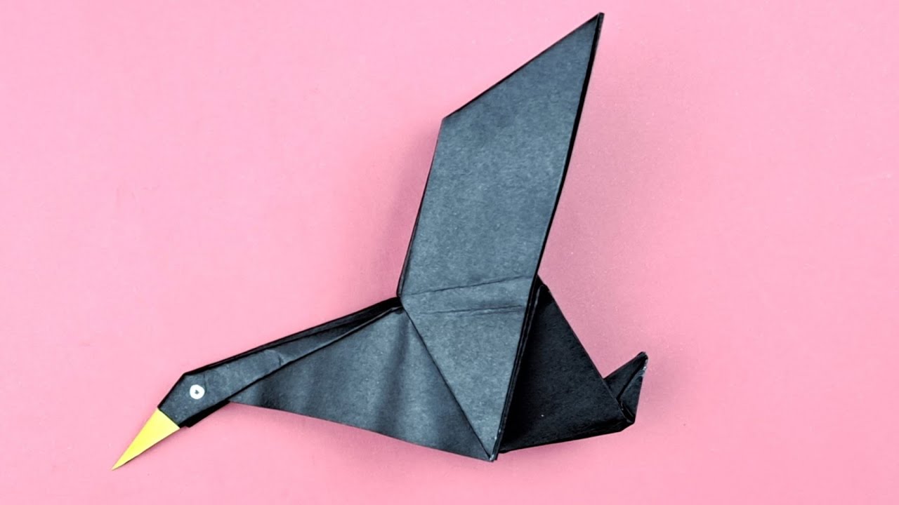 easy DIY Origami Duck video tutorial. - YouTube