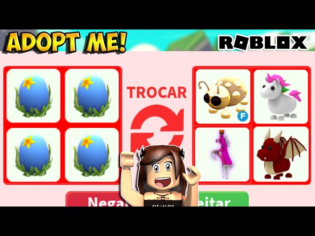 🐣 100 OVOS Oceano no Adopt Me 🐠 (Roblox) 