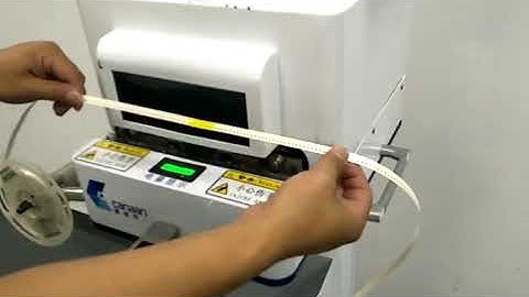 SMT tape auto splicing machine for EMS quality improving