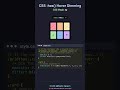 💡 CSS Magic #9: CSS :has() Hover Dimming #webdevelopment #frontend #css #css3 #csshacks #webdesign
