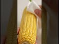 Remove corn silk completely in seconds using a damp paper towel #Shorts