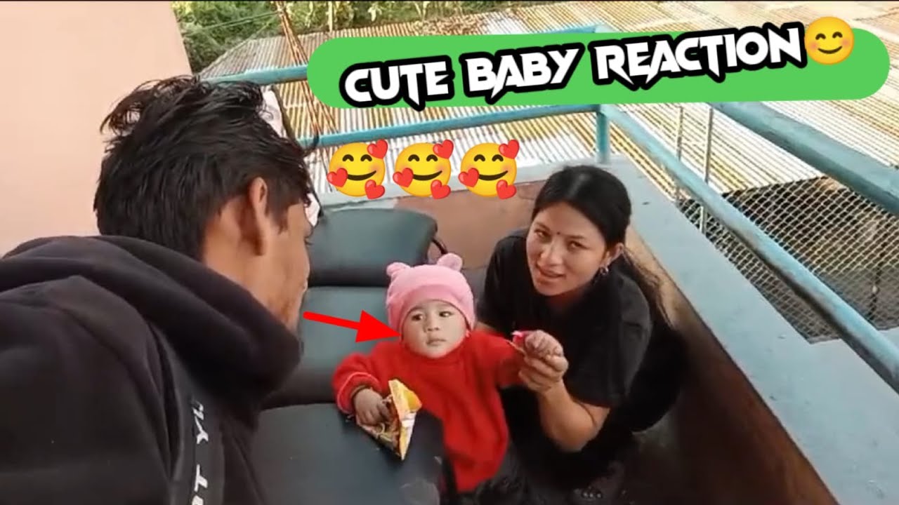 Cute Baby Reaction video 😚NPI Nepal polytechnic institute #cutebaby # ...