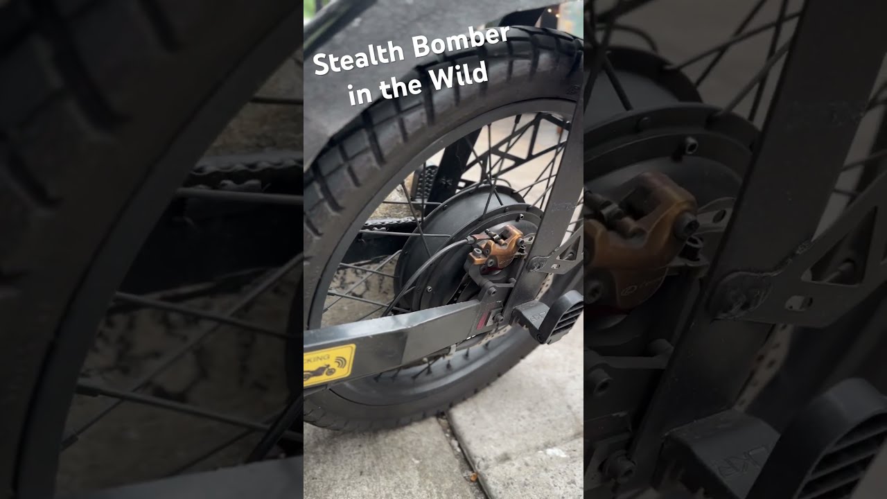 Something's Off About This Stealth Bomber Ebike 