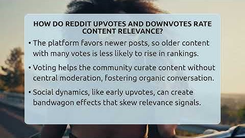 How Do Reddit Upvotes And Downvotes Rate Content Relevance? - Everyday-Networking
