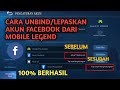 CARA UNBIND AKUN FACEBOOK DARI MOBILE LEGEND